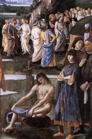 Perugino, Pietro - Baptism of Christ, detail